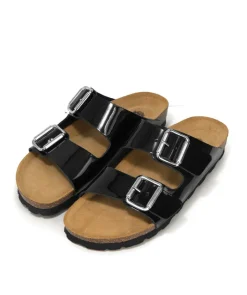 Sandales Aurélie Vernis Noir