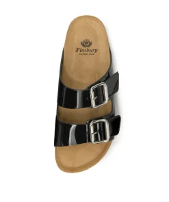 Sandales Aurélie Vernis Noir