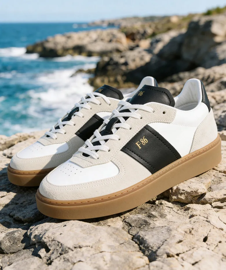Sneakers ALEXIS Noir et Blanc
