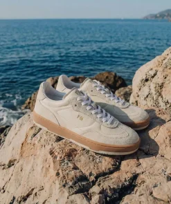 Sneakers JULES Blanc Bi Matière