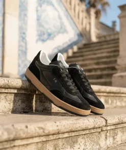 Sneakers JULES Noir Bi Matière