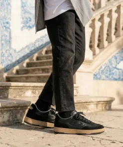 Sneakers JULES Noir Bi Matière