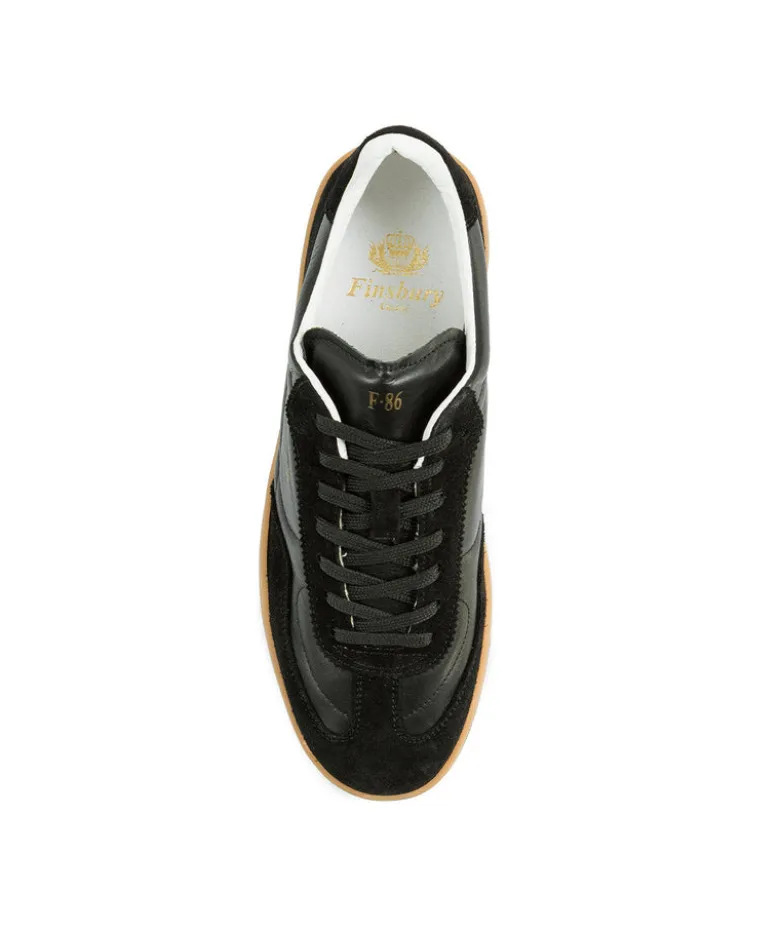 Sneakers JULES Noir Bi Matière