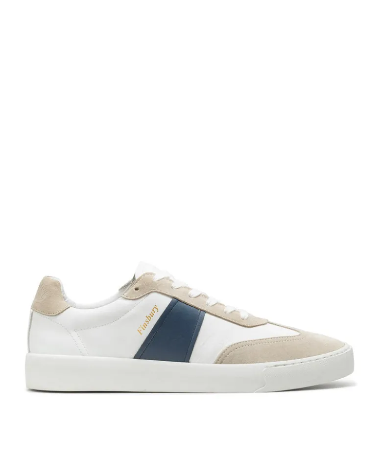 Sneakers LEO Blanc et Bleu