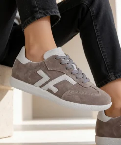 Sneakers MATHILDE Gris Blanc
