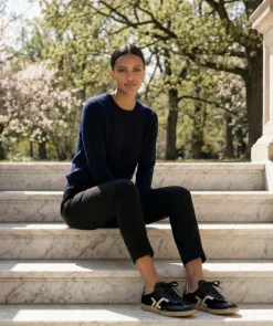 Sneakers MATHILDE Noir Léopard