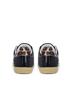 Sneakers MATHILDE Noir Léopard