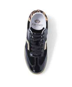 Sneakers MATHILDE Noir Léopard
