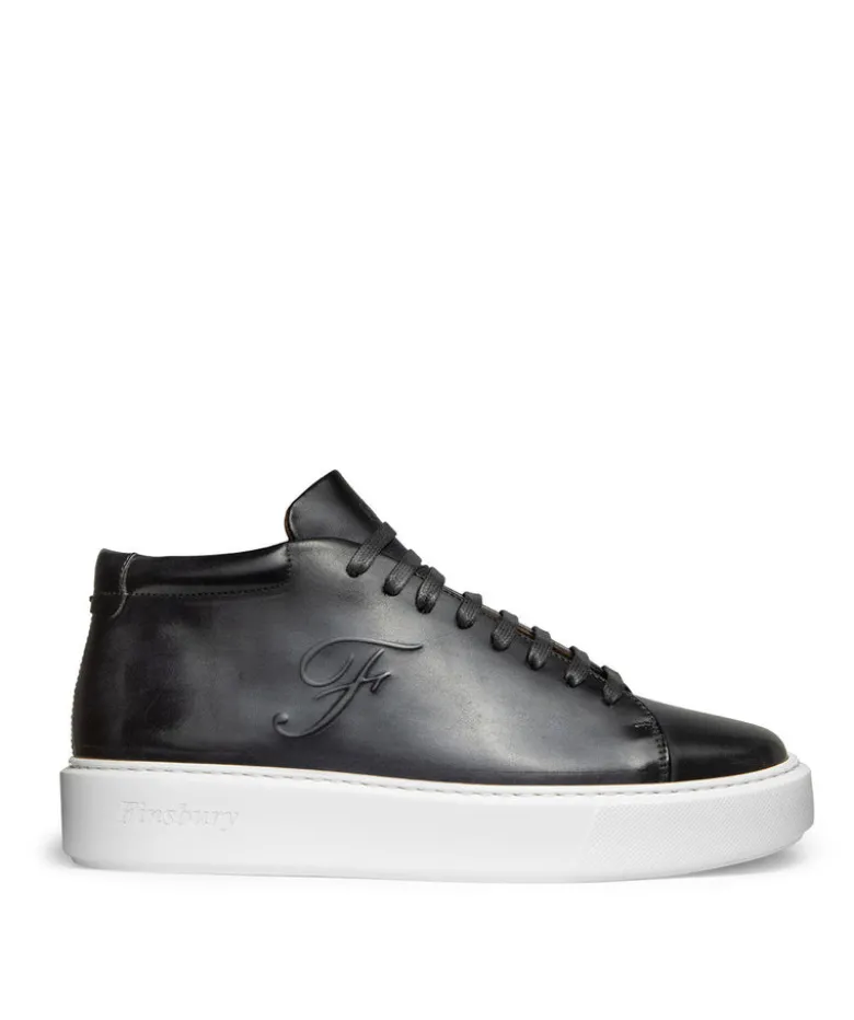 Sneakers Montante MODENA Gris Patiné