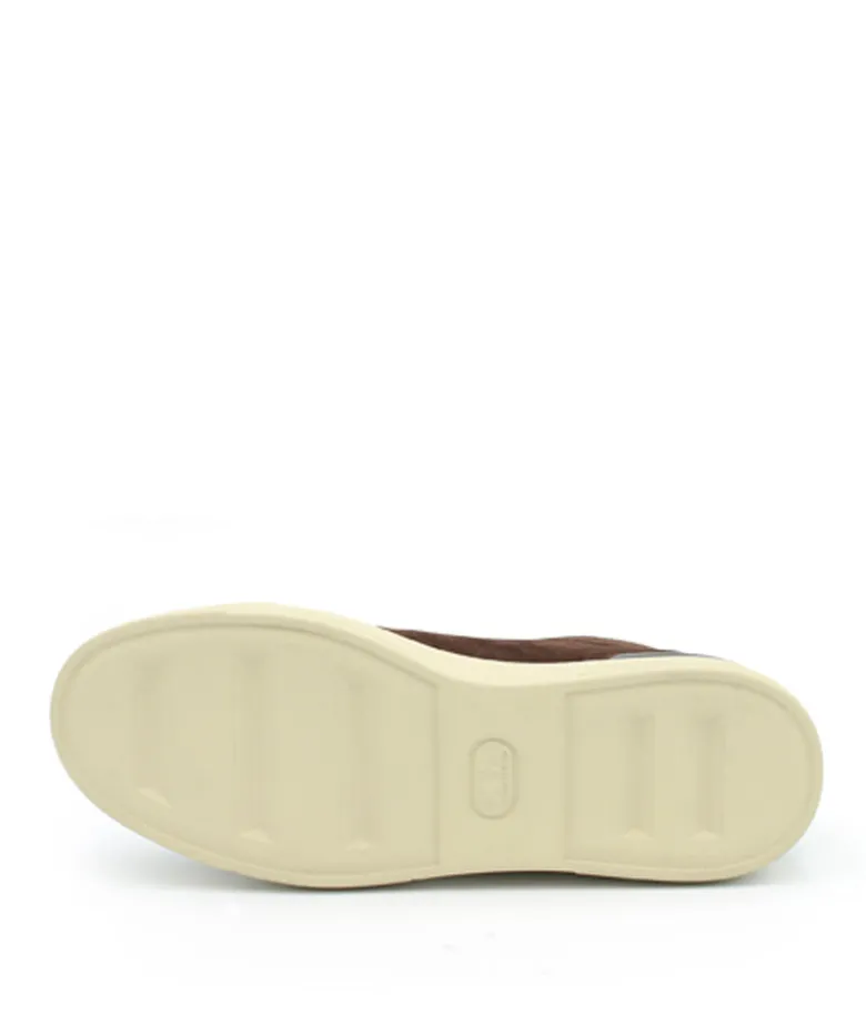 Sneakers Montante RIVA Daim Marron