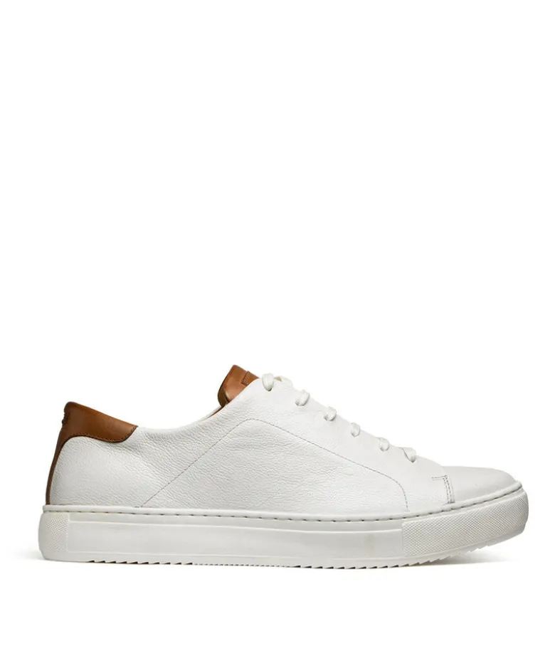 Sneakers MURPHY Grainé Blanc