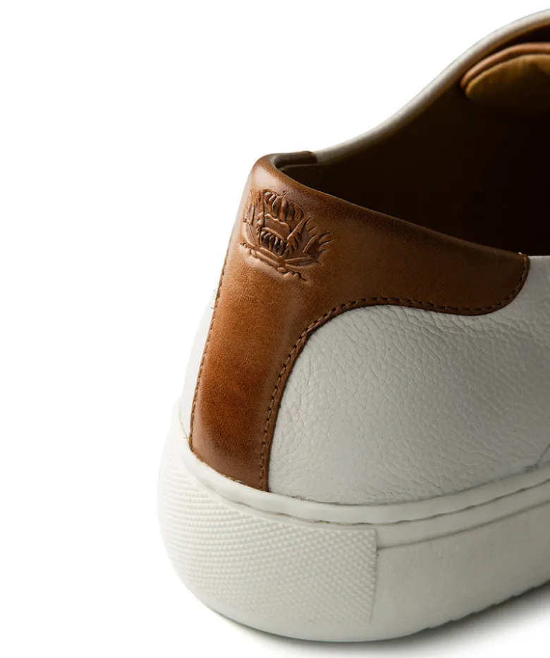 Sneakers MURPHY Grainé Blanc