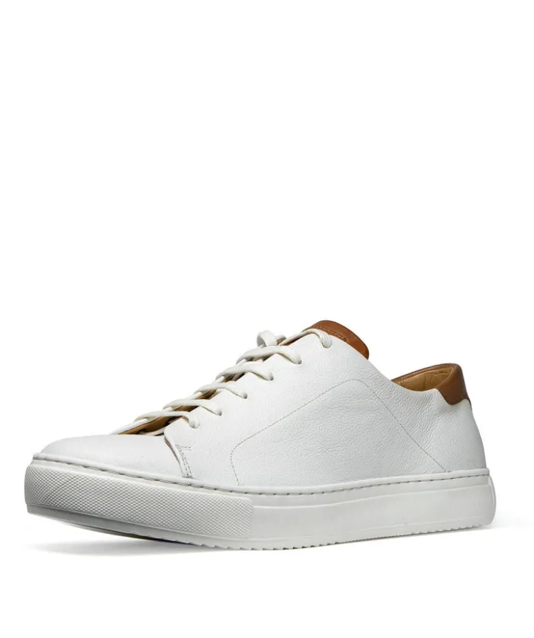 Sneakers MURPHY Grainé Blanc