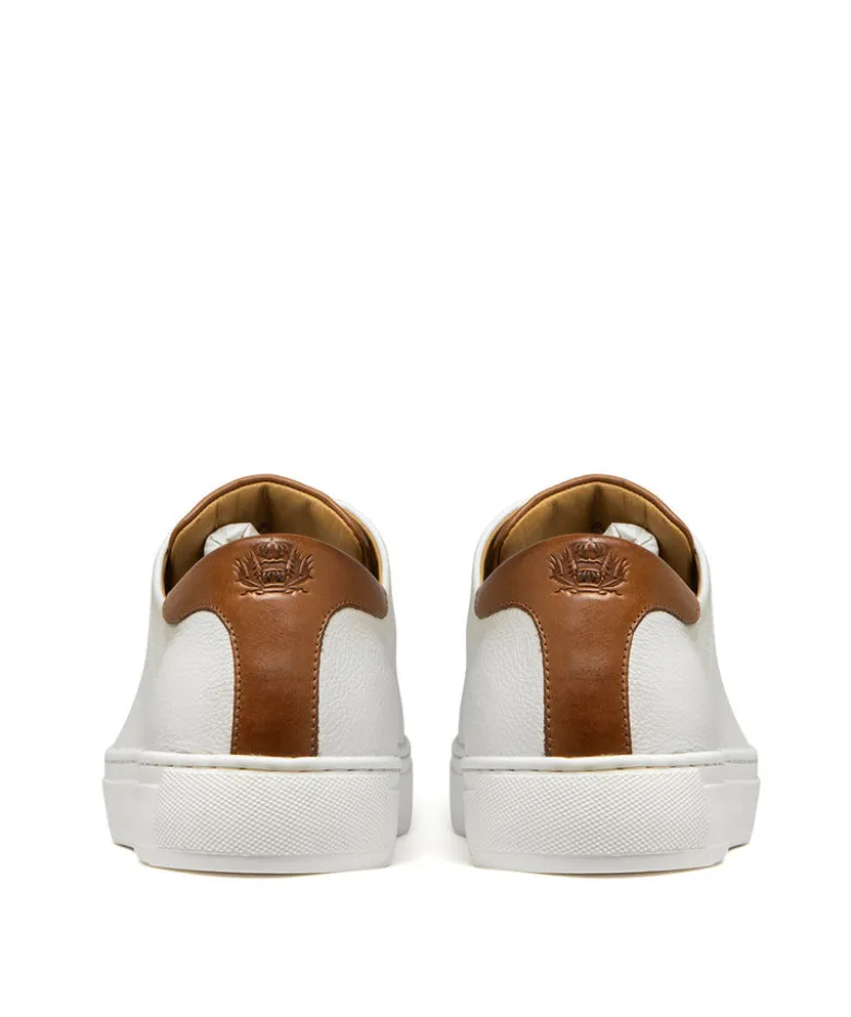 Sneakers MURPHY Grainé Blanc
