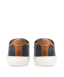 Sneakers MURPHY Grainé Marine
