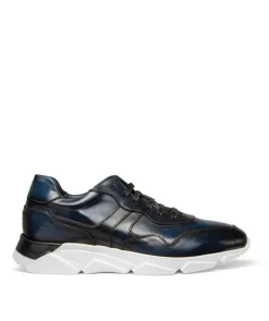 Sneakers PAOLO Bleu Patiné