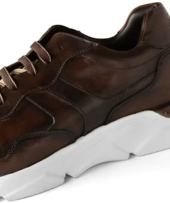 Sneakers PAOLO Marron Patiné